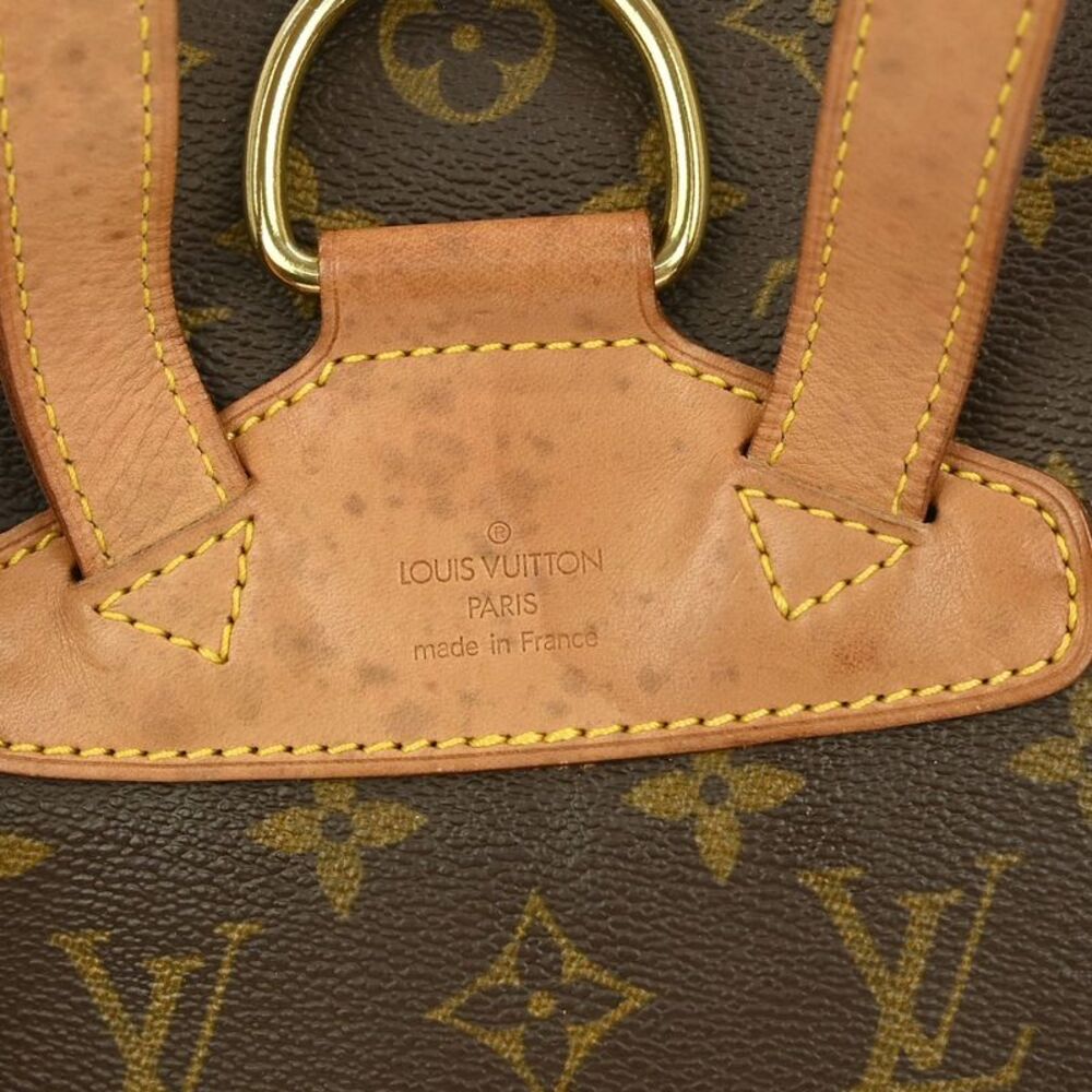 Louis Vuitton Montsouris Backpack Monogram Canvas Brown Canvas Backpack Bag - Picture 4 of 16